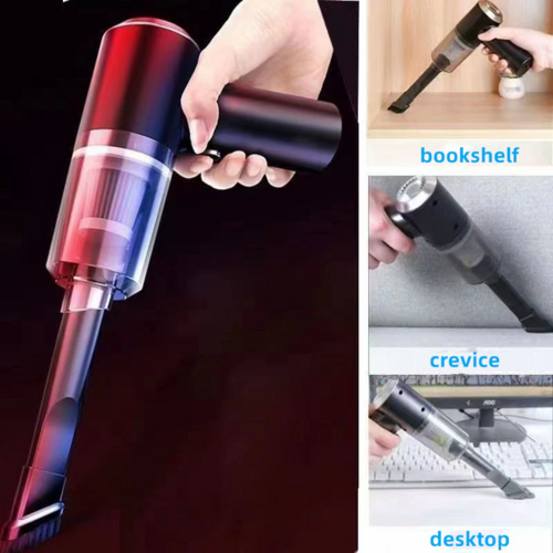 120W Cordless Handheld Vacuum Cleaner – Portable Mini Car & Home Vacuum