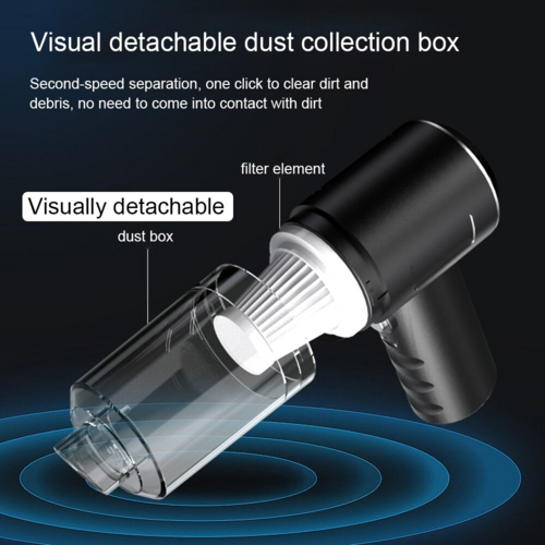 120W Cordless Handheld Vacuum Cleaner – Portable Mini Car & Home Vacuum