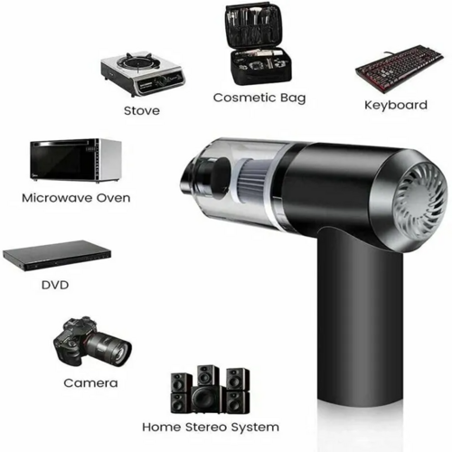 120W Cordless Handheld Vacuum Cleaner – Portable Mini Car & Home Vacuum