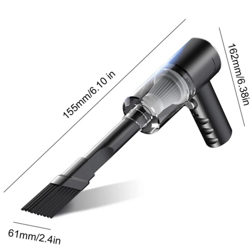 120W Cordless Handheld Vacuum Cleaner – Portable Mini Car & Home Vacuum