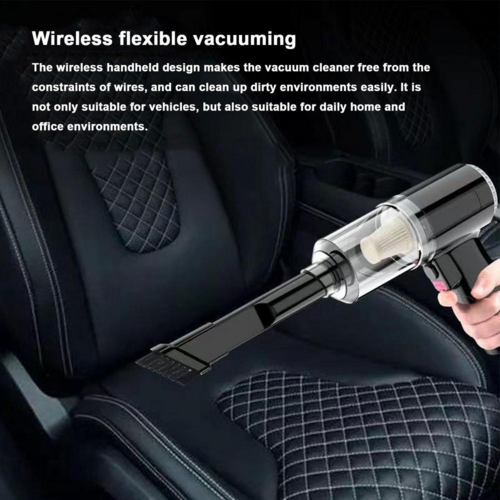 120W Cordless Handheld Vacuum Cleaner – Portable Mini Car & Home Vacuum