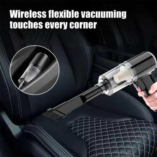 120W Cordless Handheld Vacuum Cleaner – Portable Mini Car & Home Vacuum